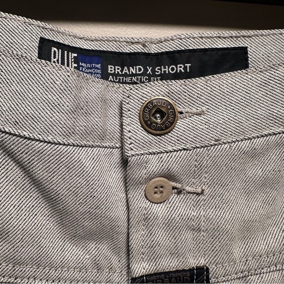 EUC Vintage Blue Marithe Francois Girbaud Brand X Short Authentic Fit Cotton 40 - Picture 4 of 16